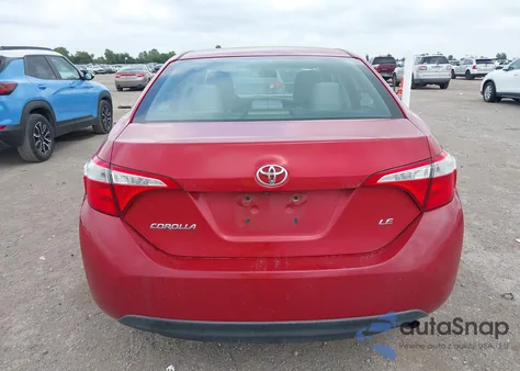 2015 Toyota Corolla Le from USA, damaged, VIN 5YFBURHE8FP300496